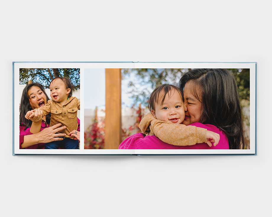 fotoalbum met premium platliggende