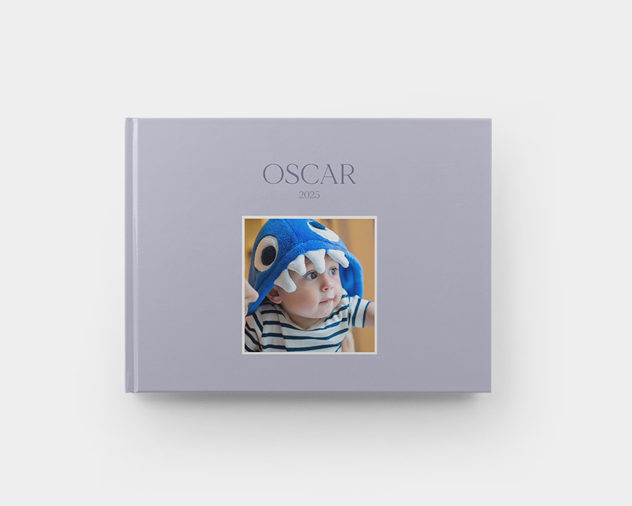 Liggend L fotoboek met harde kaft