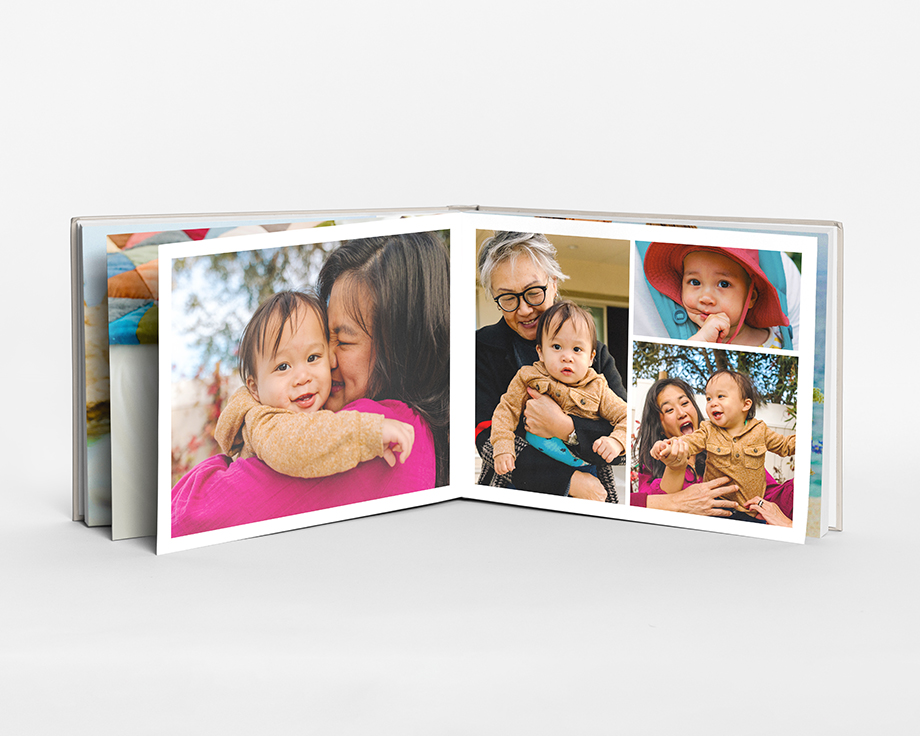 Liggend M fotoboek met harde kaft