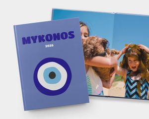 Staand L fotoboek met harde kaft