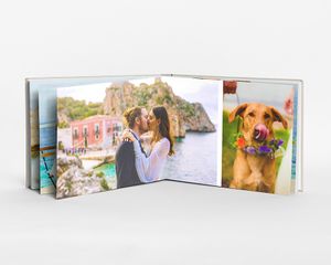Liggend XL fotoboek met harde kaft