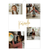 Fotokalender A5 — Goudkleurige letters [omslag]
