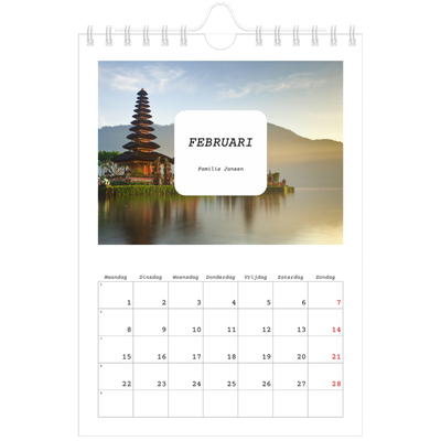 Fotokalender A5 — Het hele verhaal [Februari]