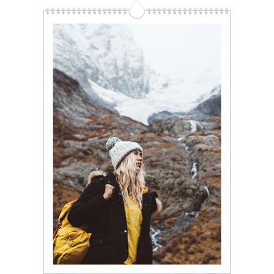 Verjaardagskalenders A3 — Witte randen [omslag]