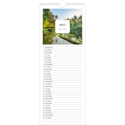 Smalle kalender  — Het hele verhaal [April]