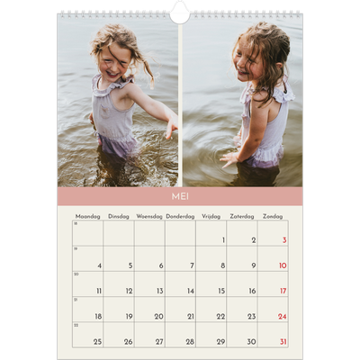 A3 Jaarkalenders — Pastel hoofdstukken [omslag]