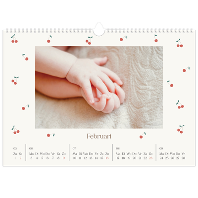 Fotokalender A3 — Gelukzalig kers [Februari]