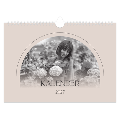 Fotokalender A4 — Simpel botanisch [omslag]