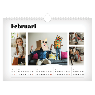 Fotokalender A4 — Vers van de pers [Februari]