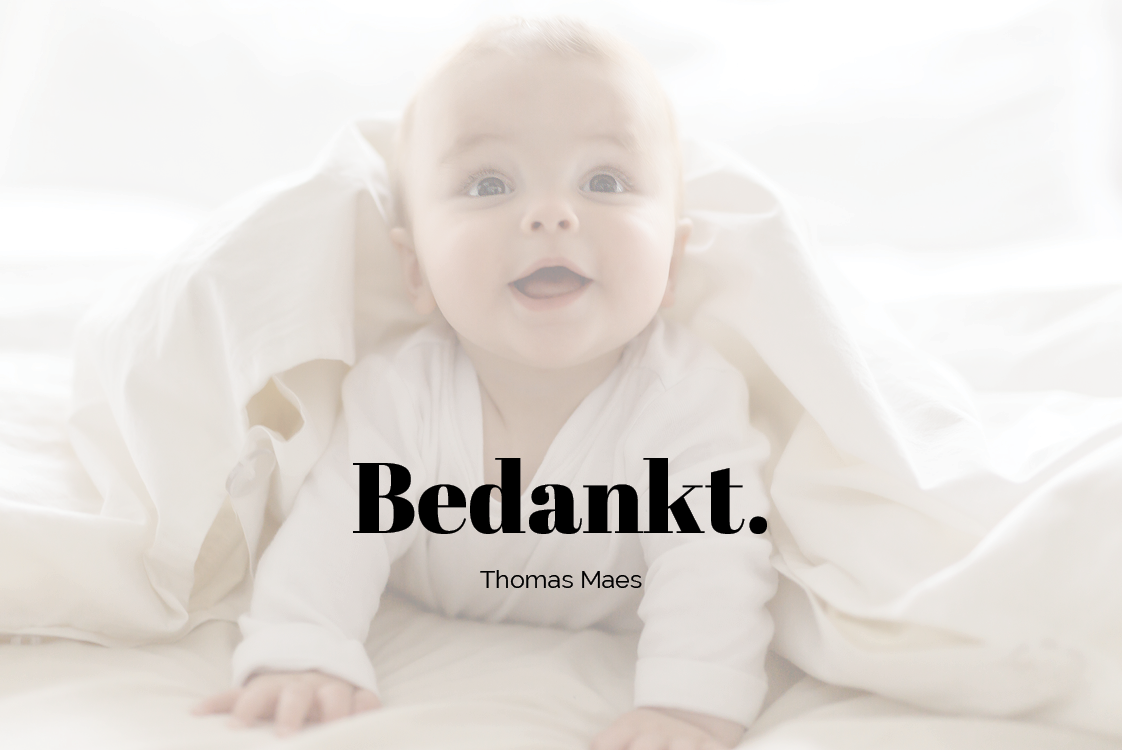 Bedankkaarten — Eerste charme