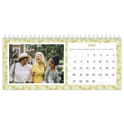 Bureaukalenders — In volle bloei [April]