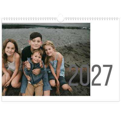 Fotokalender A3 — Maandnummers [omslag]