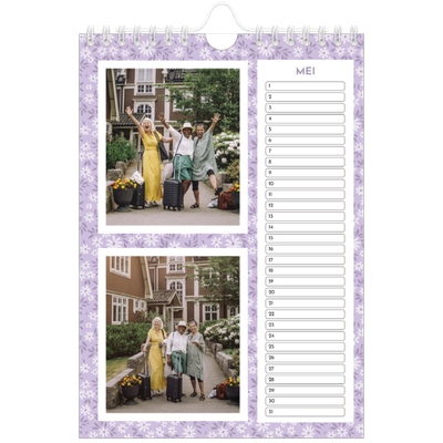 Fotokalender A5 — In volle bloei [Mei]