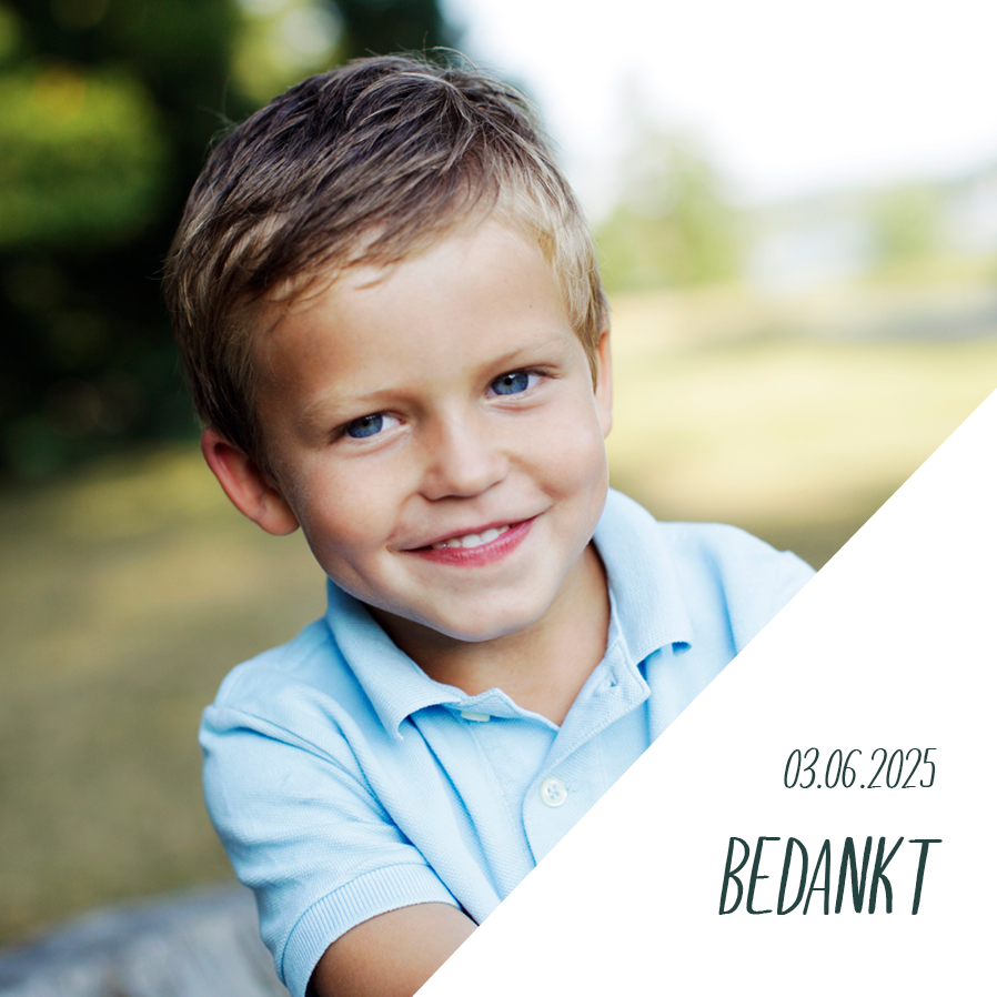 Bedankkaarten — Nieuw perspectief