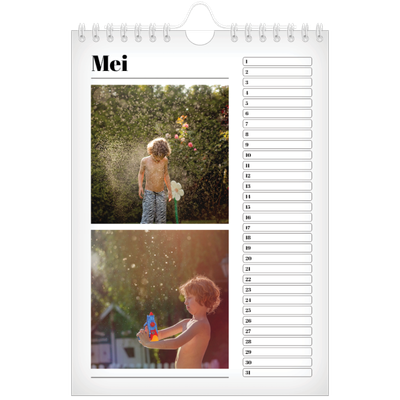 Fotokalender A5 — Vers van de pers [Mei]
