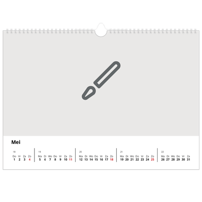 Fotokalender A3 — Ontwerp je eigen fotoproduct [omslag]