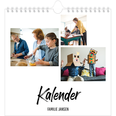 Jaarkalenders vierkant — Dit ben ik [omslag]