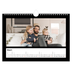 Fotokalender A4 — Foto in zwart kader [Maart]
