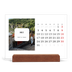 Bureaukalender met houten standaard  — Het hele verhaal [omslag]