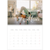 Fotokalender A4 Dubbel (30 x 40 cm) — Handgeschreven maanden [Maart]