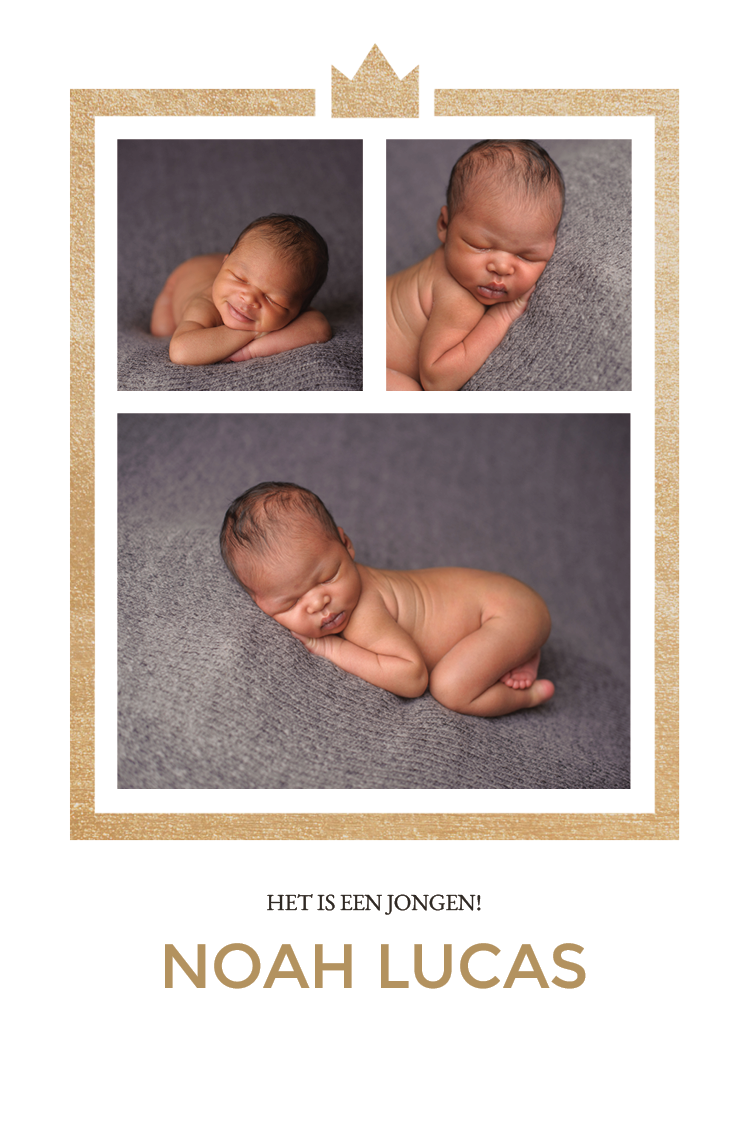 Uitnodigingen — Gouden kroon