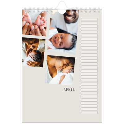 Fotokalender A5 — Herinneringen in beweging [April]