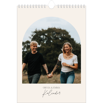 Fotokalender A4 (20 x 30 cm) — Boog van herinneringen [omslag]
