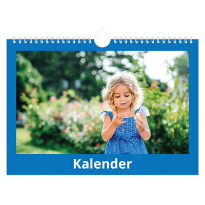 Fotokalender A4 — Kleurrijke kaders [omslag]