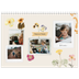 Fotokalender A4 Dubbel (30 x 40 cm) — Vintage scrapbook [omslag]