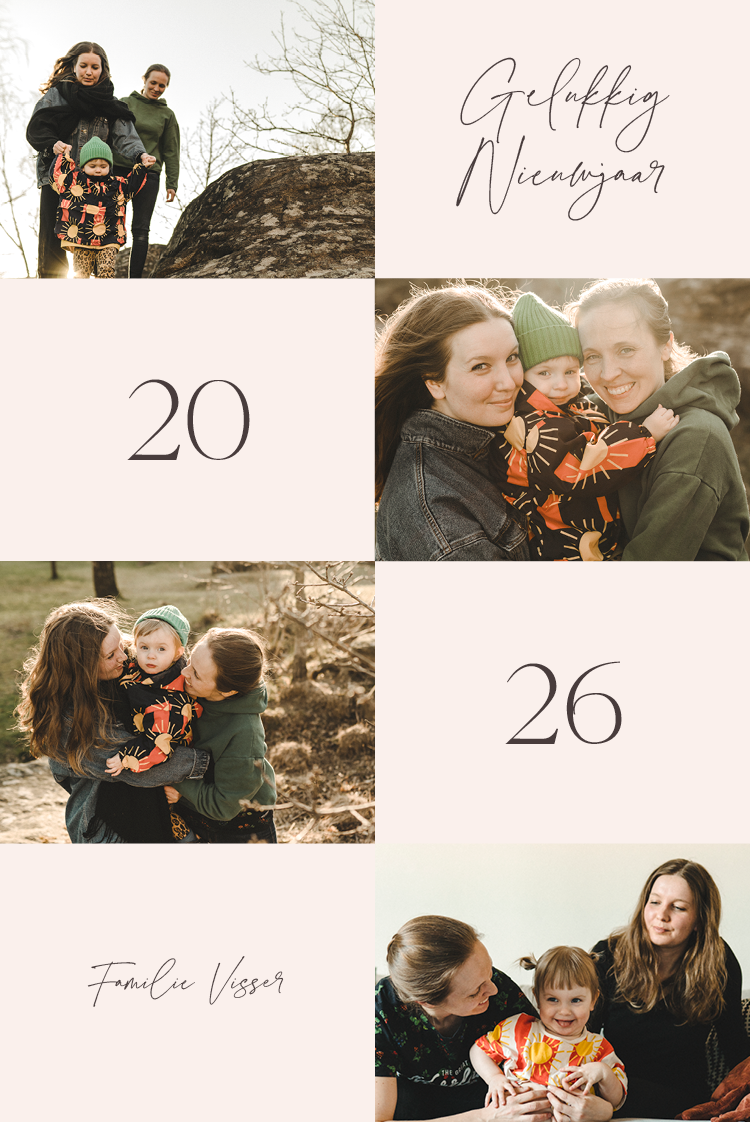 Fotokaarten — Geruite foto's