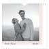 Jaarkalenders vierkant — Kleur frames [omslag]