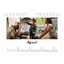 Fotokalender A5 — Handgeschreven letters [April]