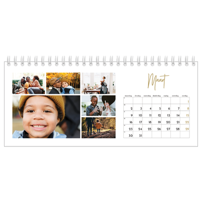 Bureaukalenders — Handgeschreven [Maart]