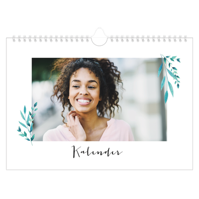 Fotokalender A4 — Bloemen illustraties [omslag]