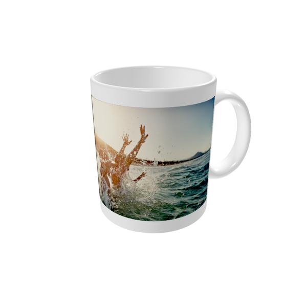 Mok bedrukken — Stroken effect