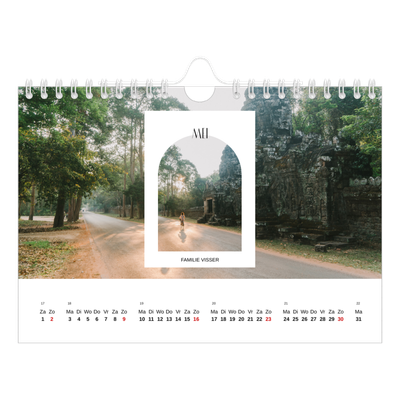 Fotokalender A5 — De open boog [Mei]