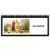 Bureaukalenders — Compleet zwart kader [omslag]