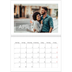 Fotokalender A4 Dubbel (30 x 40 cm) — Overlay van datumvak [April]