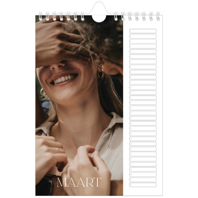 Fotokalender A5 — Groots [Maart]