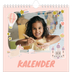 Jaarkalenders vierkant — Regenboog eenhoorn [omslag]