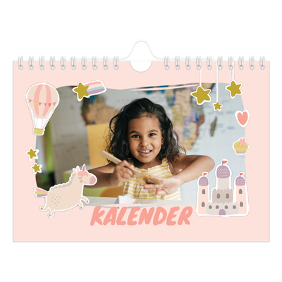 Fotokalender A5 — Regenboog eenhoorn [omslag]