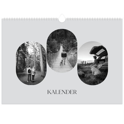 Fotokalender A3 — De open weg [omslag]