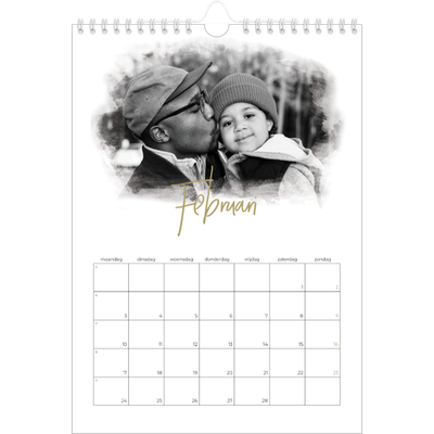 Fotokalender A4 (20 x 30 cm) — Foto-effecten [Februari]