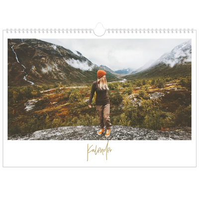 Fotokalender A3 — Handgeschreven [omslag]