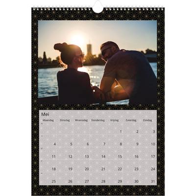 A3 Jaarkalenders — Geometrisch [omslag]