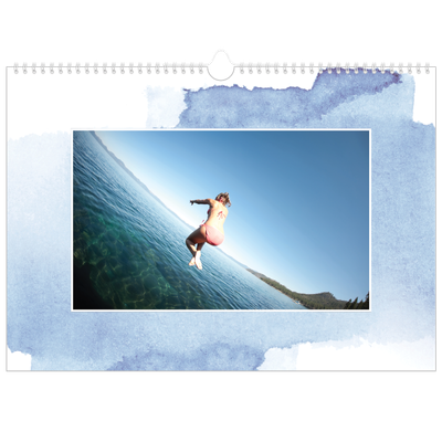 Fotokalender A3 — Aquarel achtergronden [omslag]