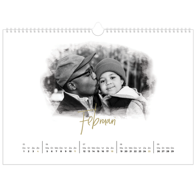 Fotokalender A3 — Foto-effecten [Februari]