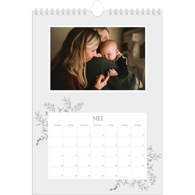 Fotokalender A4 (20 x 30 cm) — Hand gemaakte bloemen [omslag]