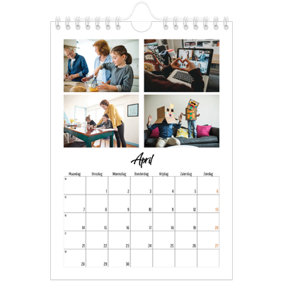 Fotokalender A5 — Dit ben ik [April]