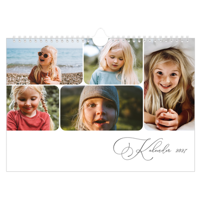 Fotokalender A4 — Momentopnamen en schrift [omslag]
